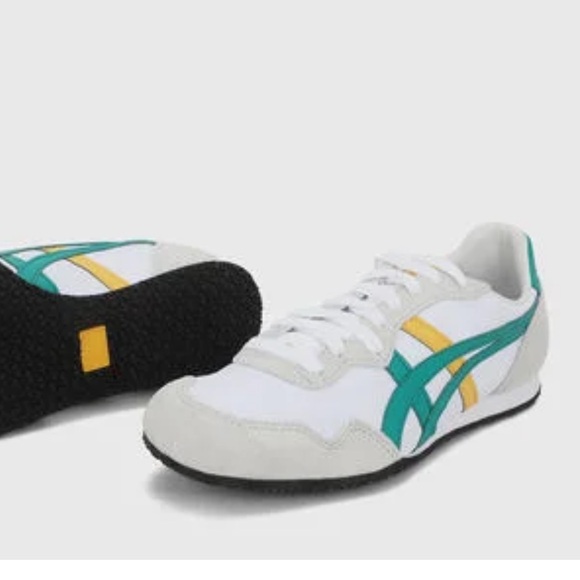 Onitsuka Tiger by Asics Other - Onitsuka Tiger by Asics White Teal Yellow Low-Profile Sneakers